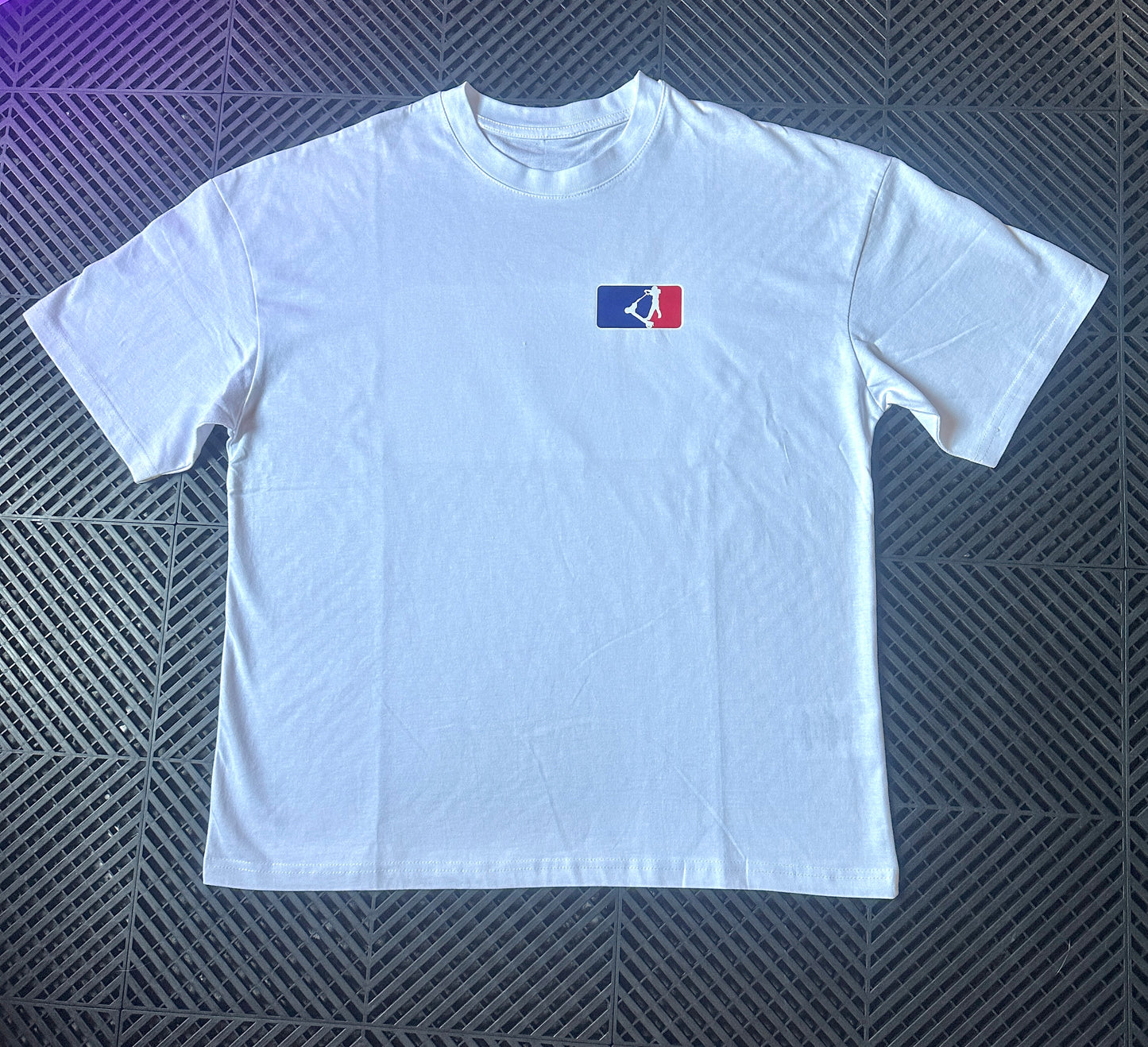 E-Scooter Oversize T-Shirt weiss